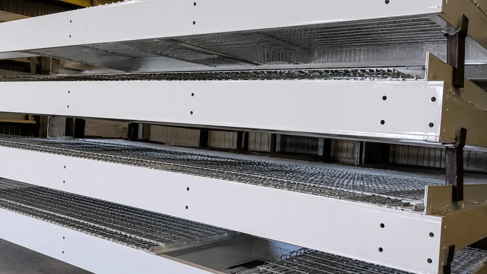 Precision steel plate components with tagged part numbers